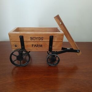 Wooden Toy Wagon